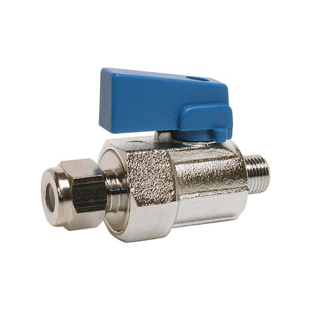 B & K Dial 1/4 in. H X 1/8 in. W Stainless Steel Ball Valve 9426